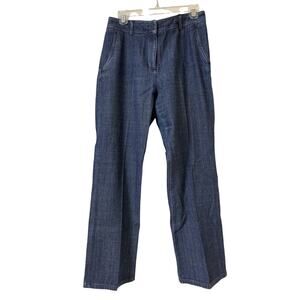 Jones Wear Sport 100% Cotton Size 8 Straight Leg Dressy Denim